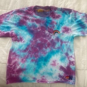Aviator Nation Tie Dye Tee in XS